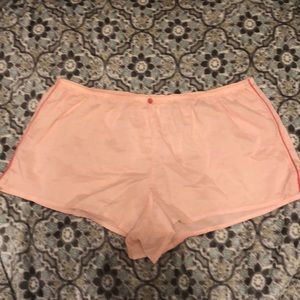 Victoria’s Secret light pink cotton sleep shorts
